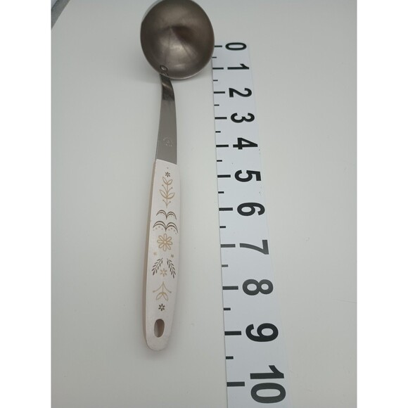 Vtg Flint Ekco Harvest Wheat Stainless 5 Piece Serving Set Slotted Spoon Ladle - Picture 6 of 11